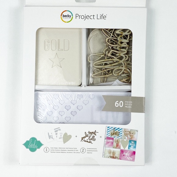 Project Life Scrapbooking Becky Higgins Heidi Swapp Kits Card Making Lot Of 3 - Picture 3 of 8